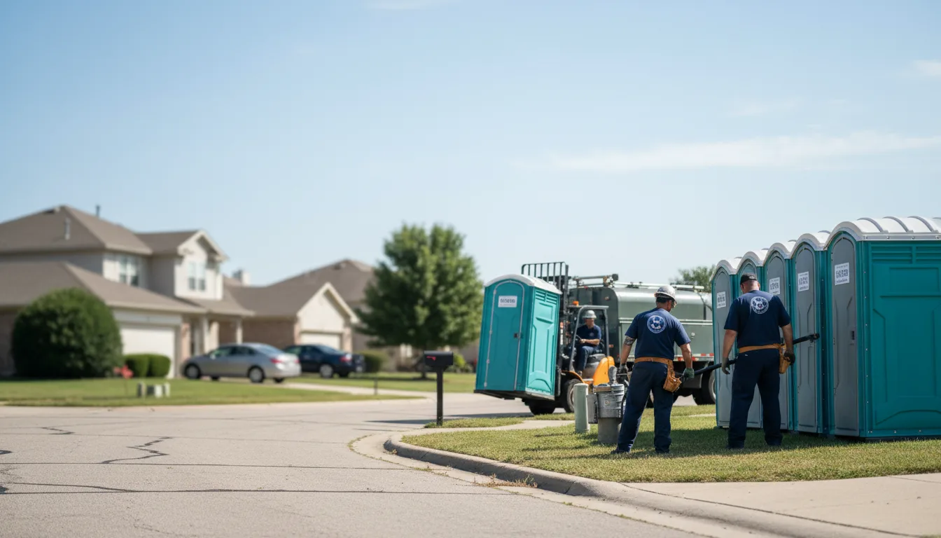 Porta Potty Rental in Sharon, WI near me